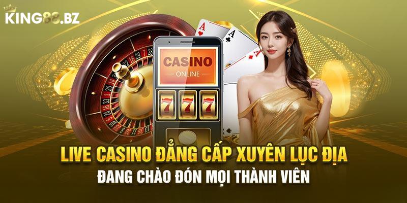 Live casino trực tuyến an toàn, hợp pháp